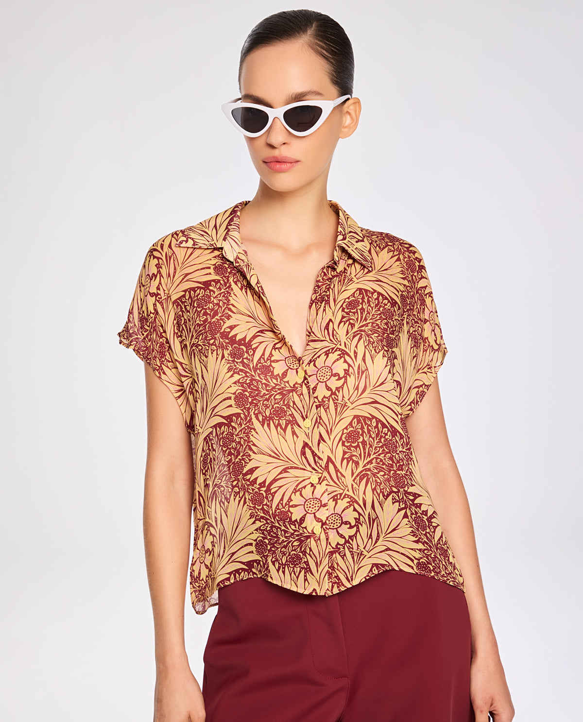 Blusa Lafort Solta Lea Georgette