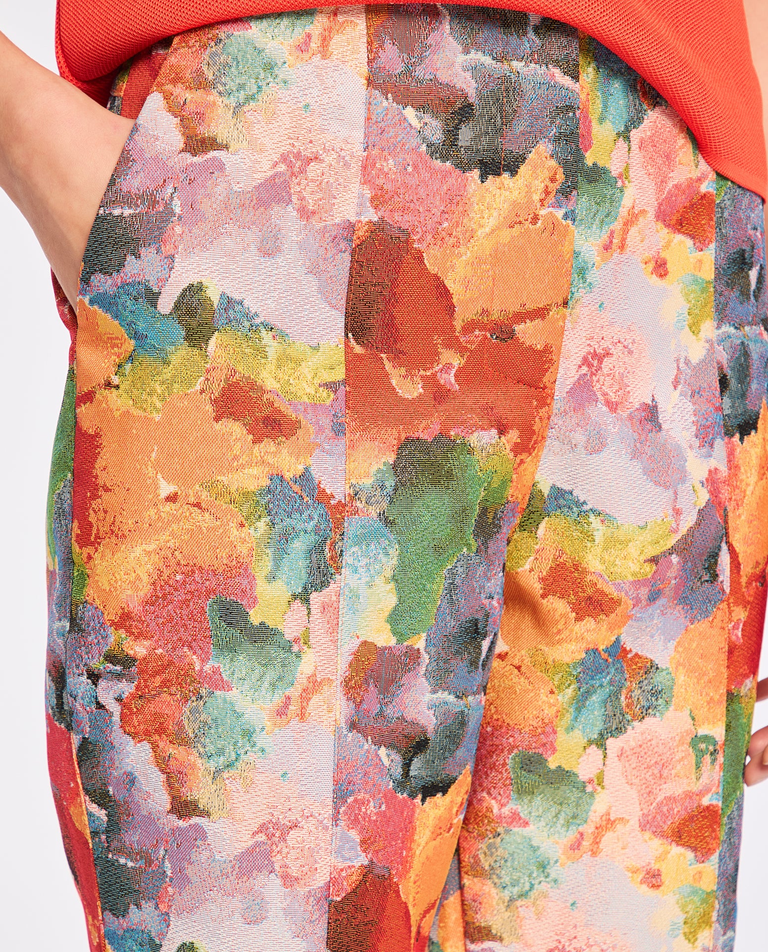 Calça Lafort Pences Victoire Jacquard Plano