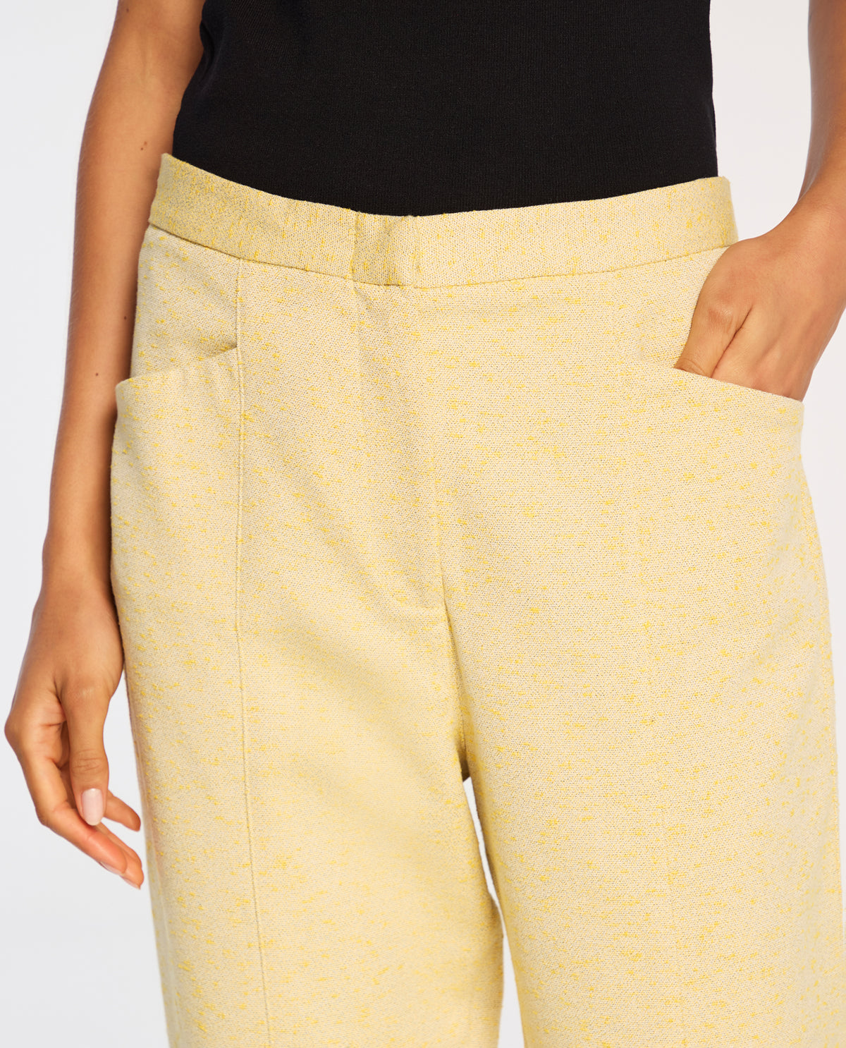 Calça Lafort Com Bolsos Augusta Tweed Botonê