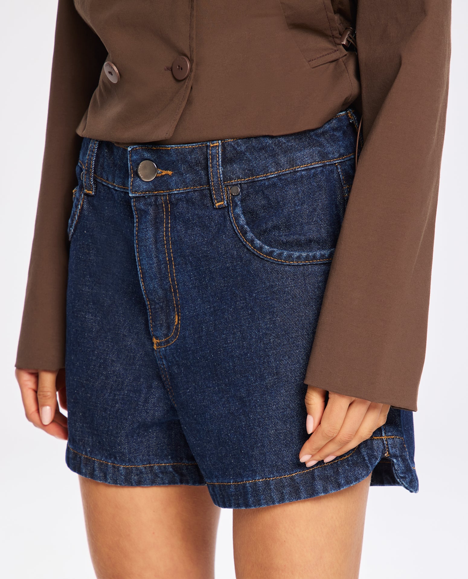 Shorts Lafort Mini Com Vivos Mindy Jeans