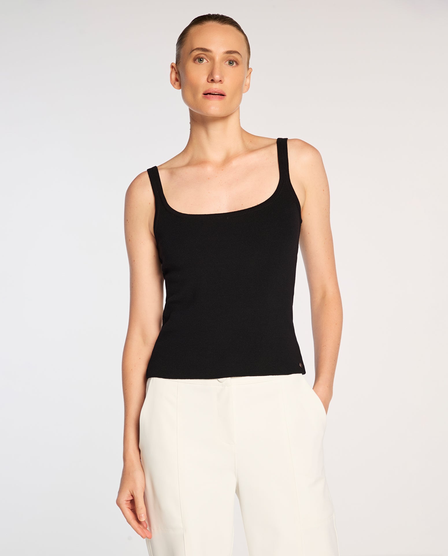 Top Lafort Com Alças Eloá Tricot