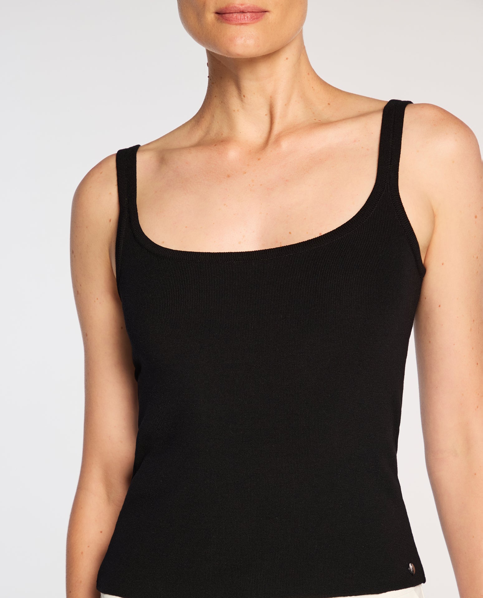 Top Lafort Com Alças Eloá Tricot