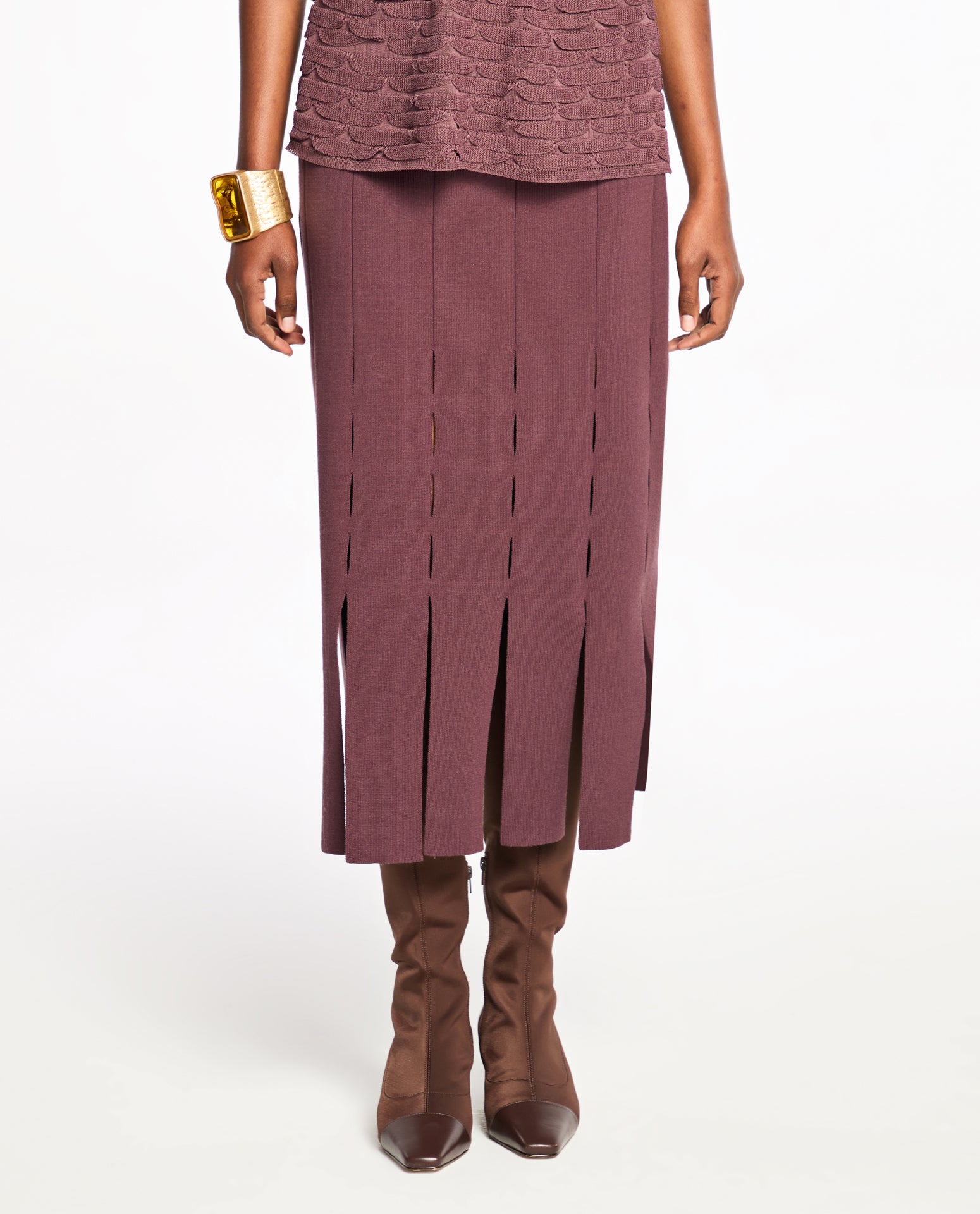 Saia Lafort Midi Victória Tricot