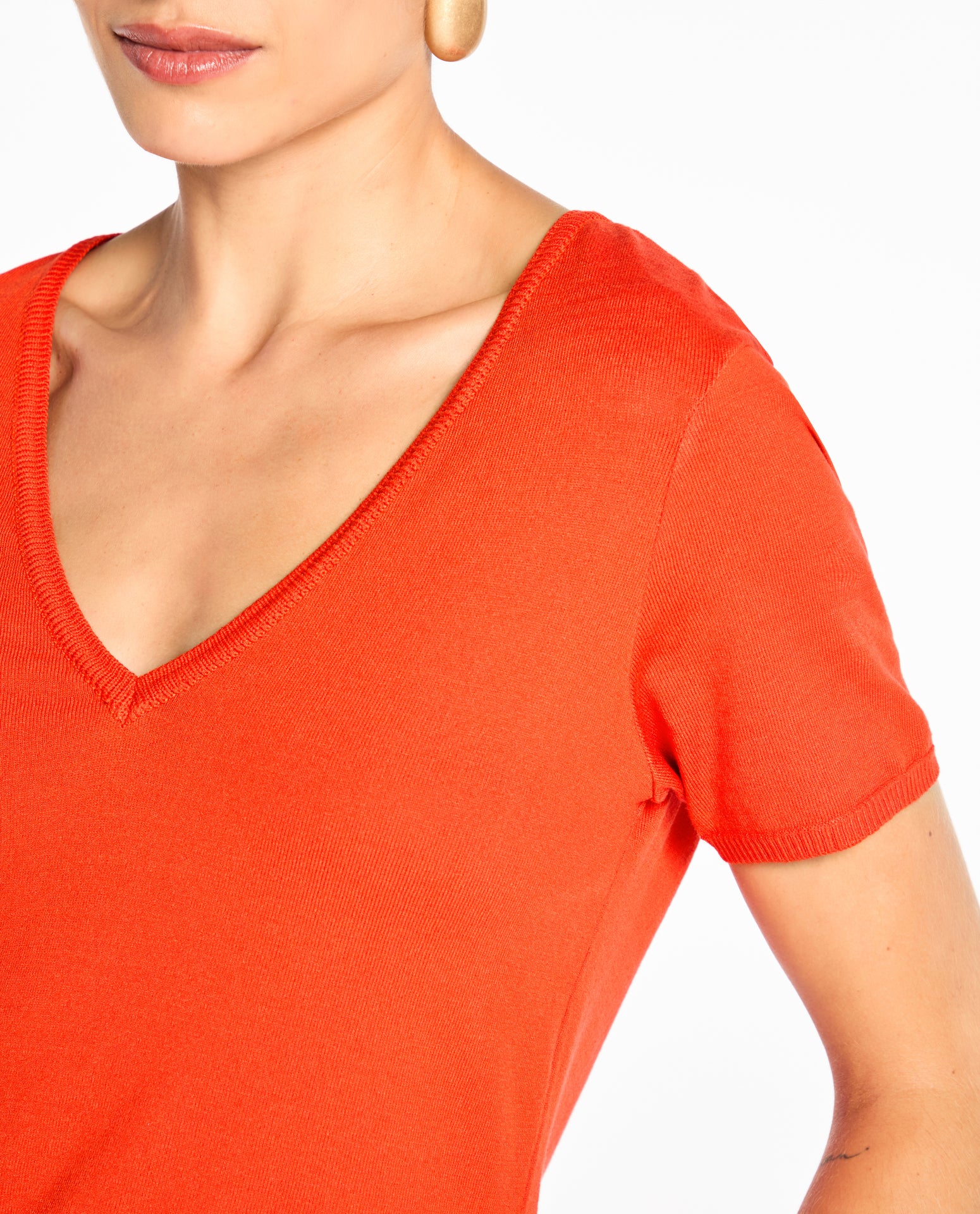 Blusa Lafort Decote V Heloísa Tricot