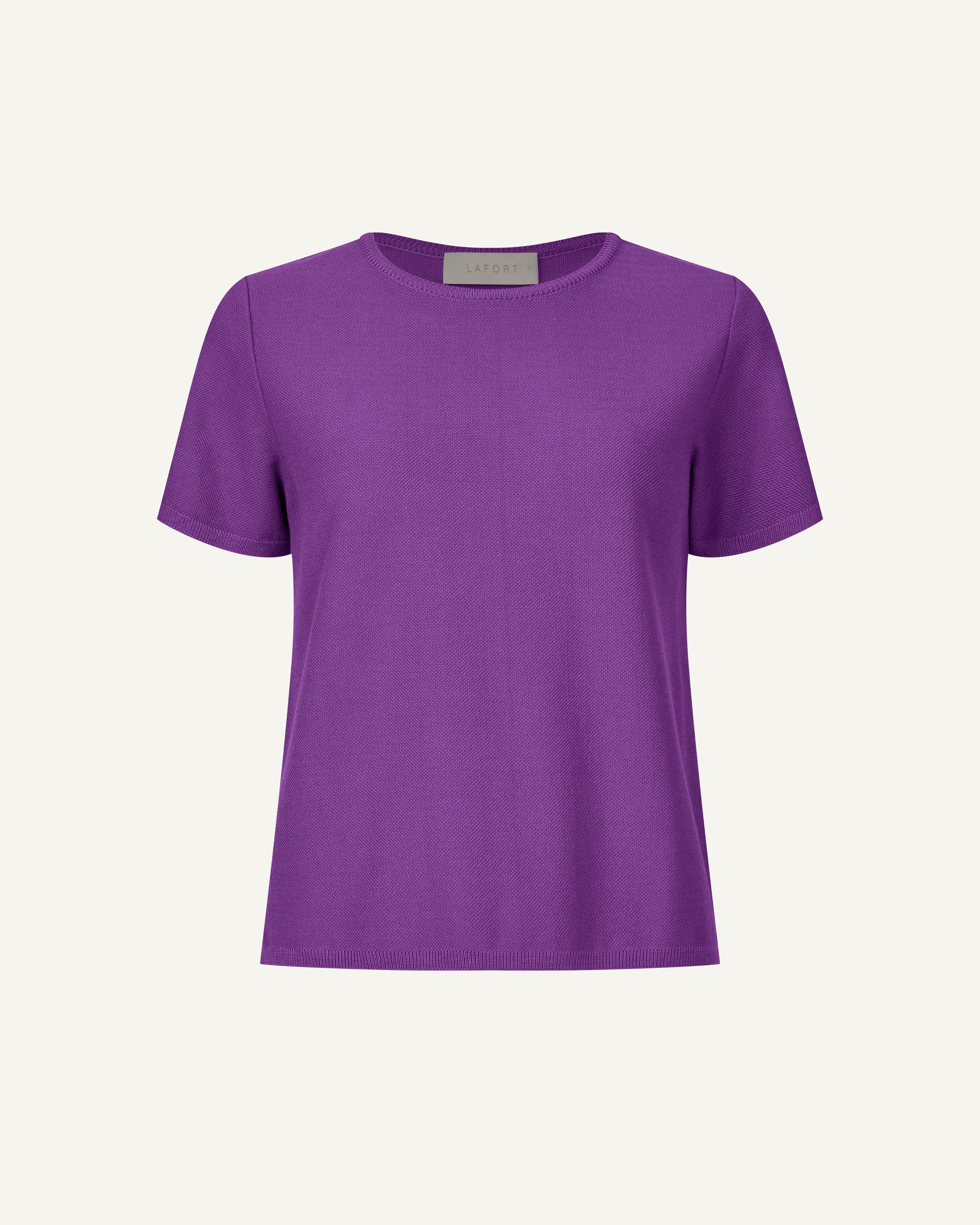 Blusa Lafort Manga Curta Jaque Tricot