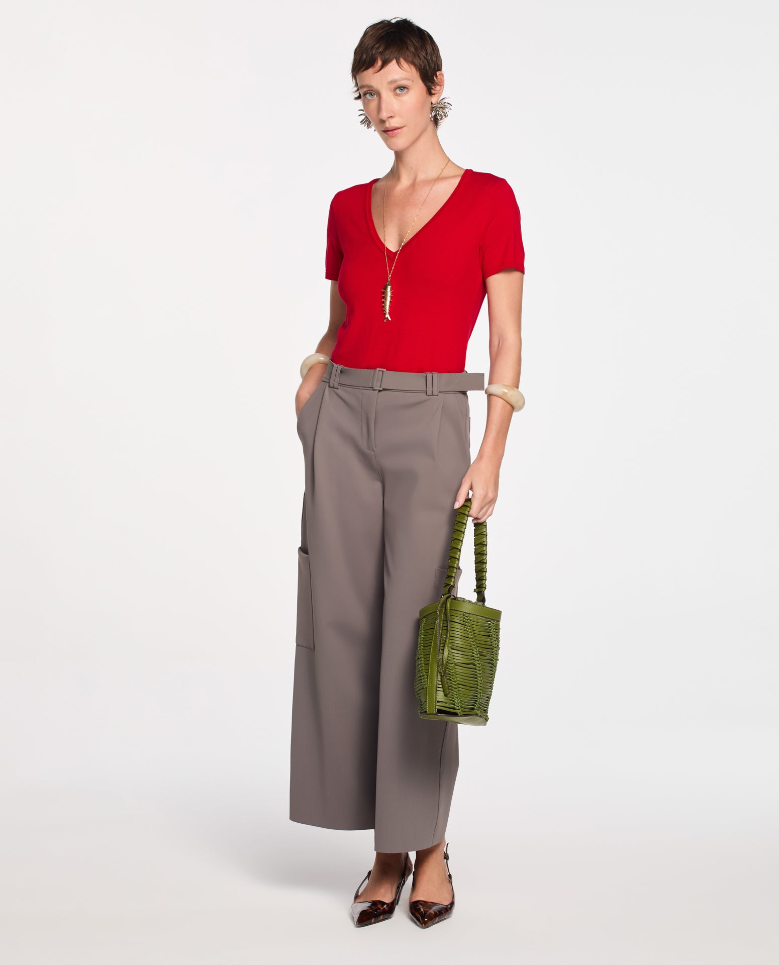 Blusa Lafort Decote V Heloísa Tricot