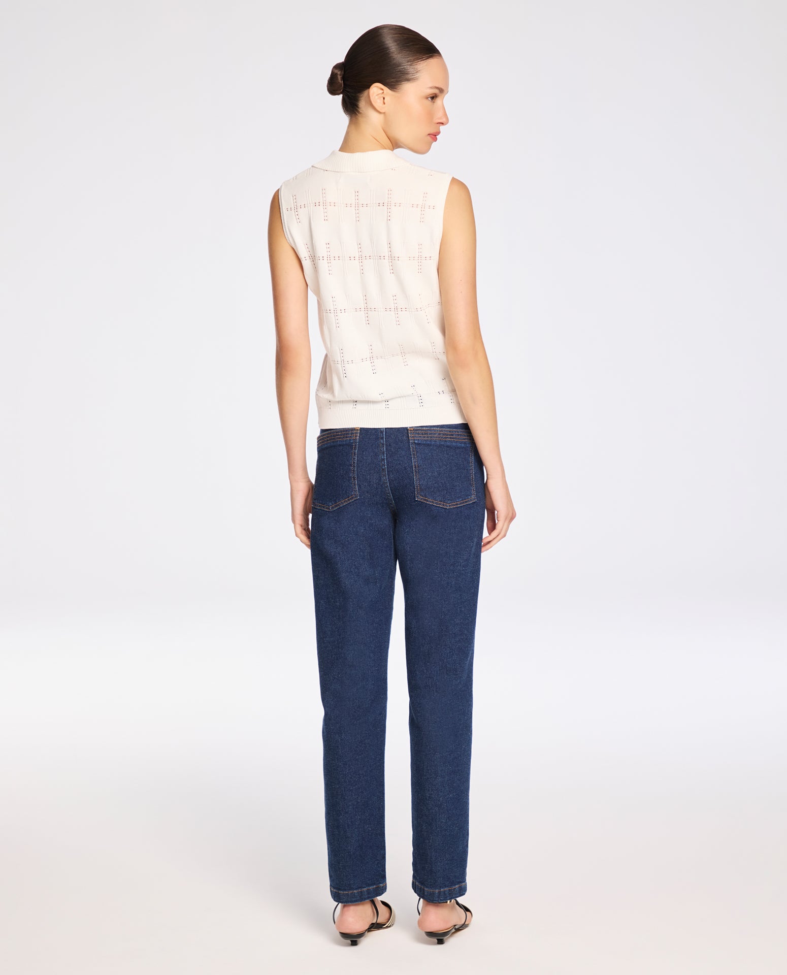 Blusa Lafort Gola Polo Daiana Tricot