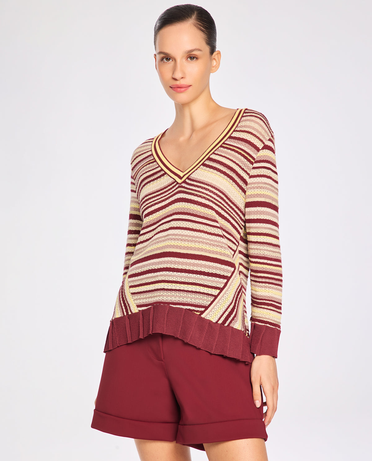 Blusa Lafort Decote V Claire Tricot