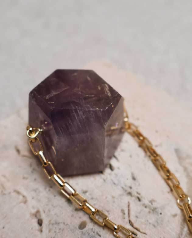 Bracelete Lafort Ametista Metal