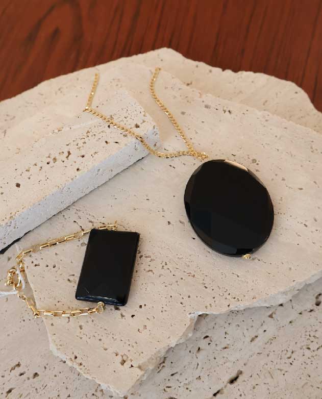 Bracelete Lafort Onix Metal