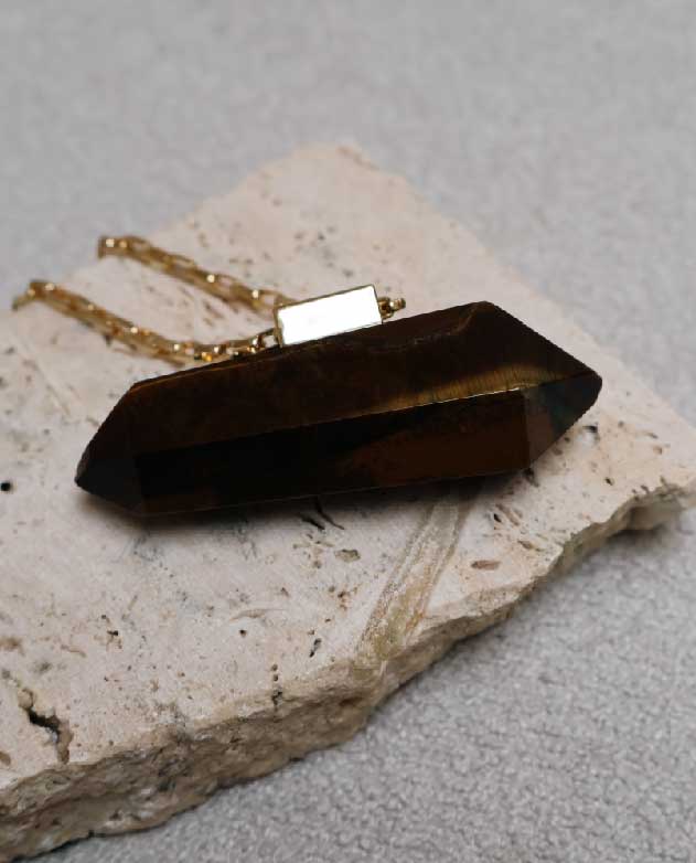 Colar Lafort Olho De Tigre