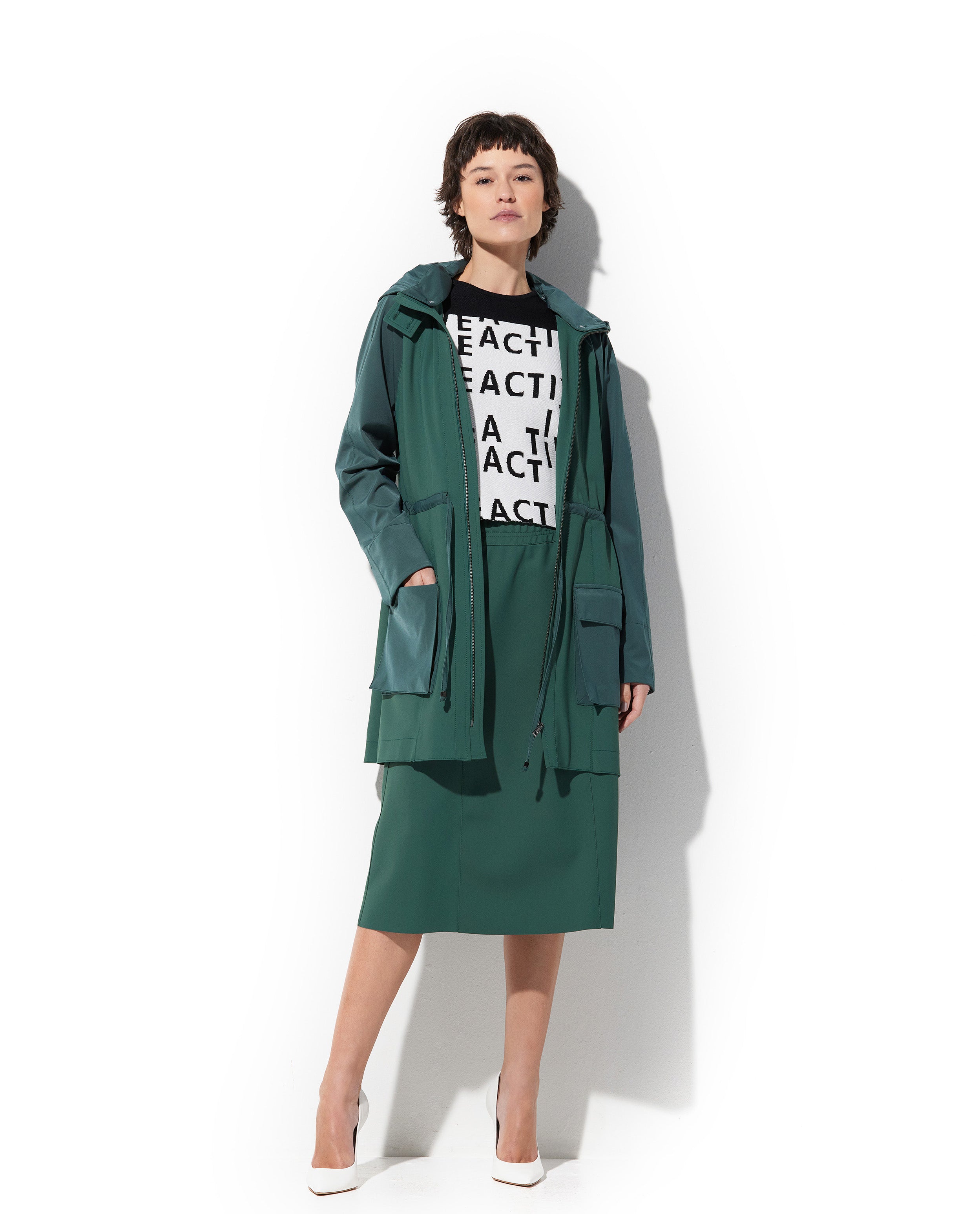 Parka Lafort Alongada Leda Technoblock/edge®