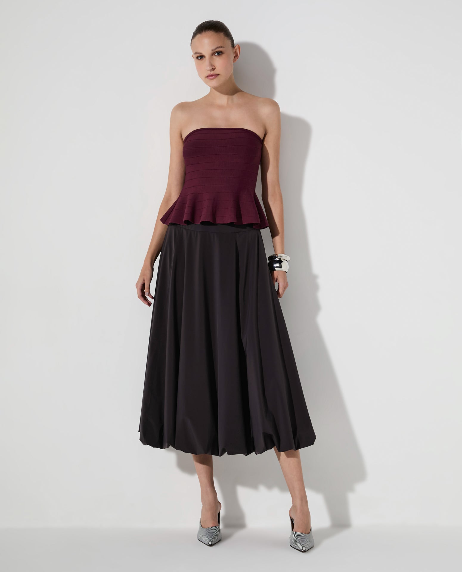 Top Lafort Com Babado Francesca Tricot
