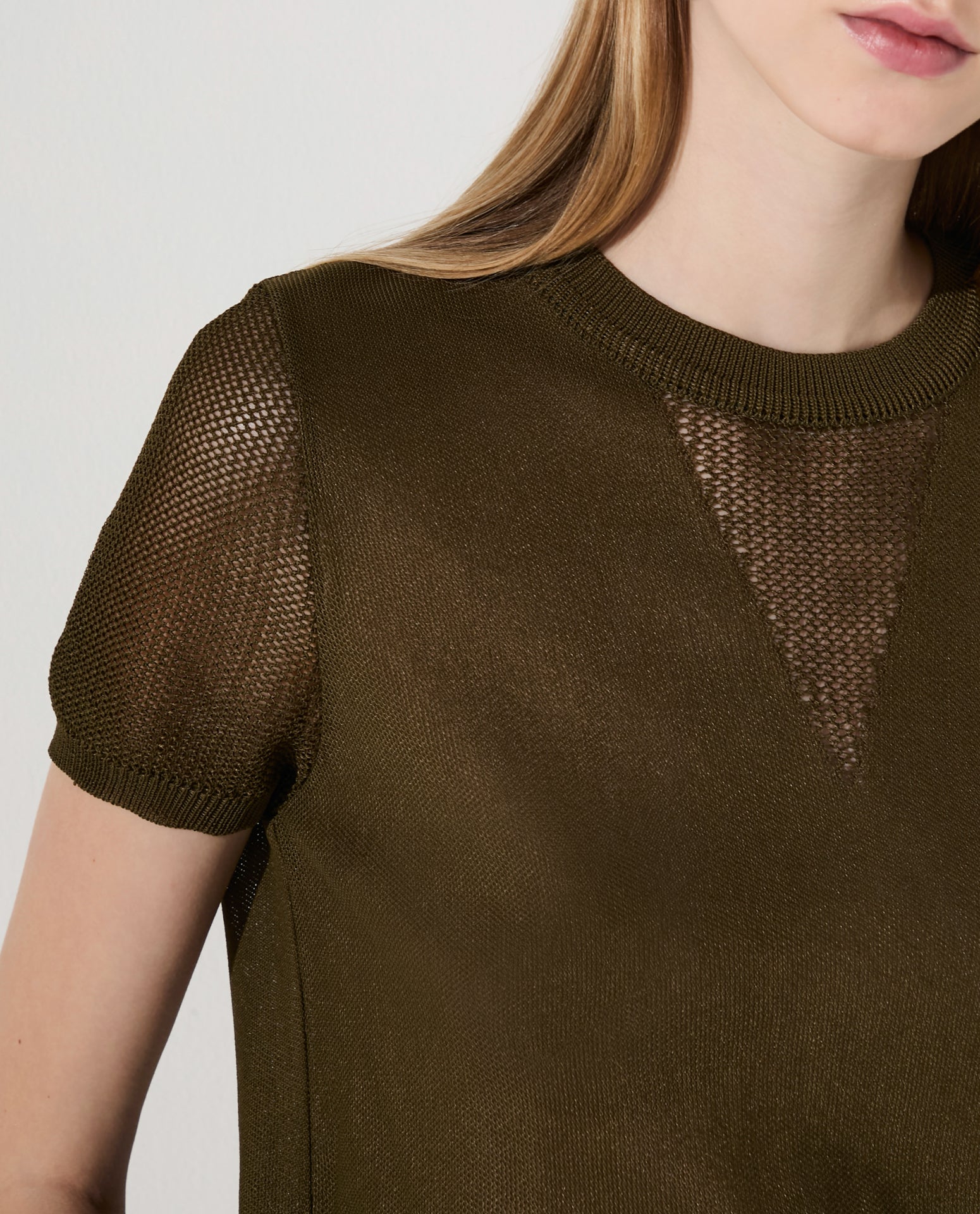 Blusa Lafort Manga Curta Clarice Tricot