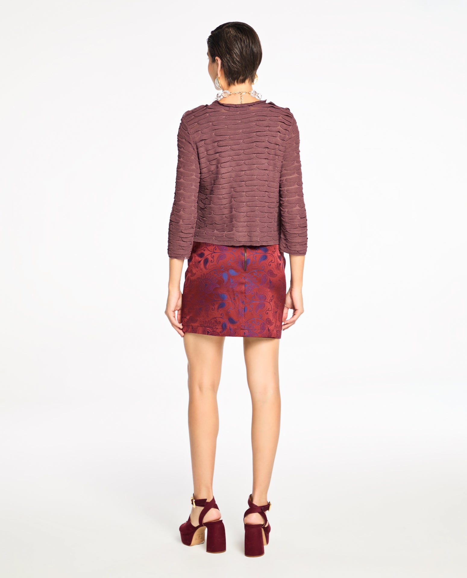 Casaco Lafort Curto Mia Tricot