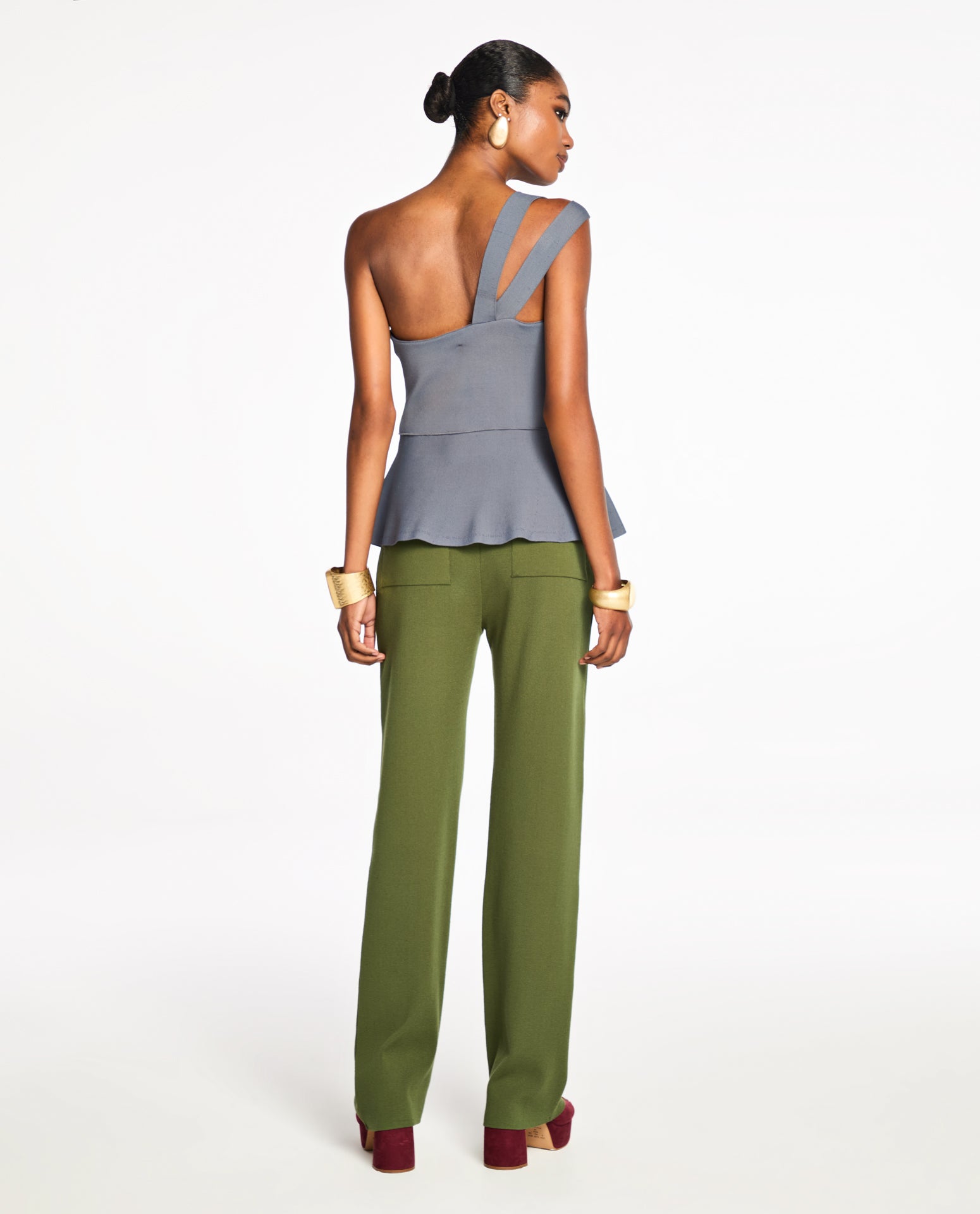 Top Lafort Assimétrico Iasmin Tricot