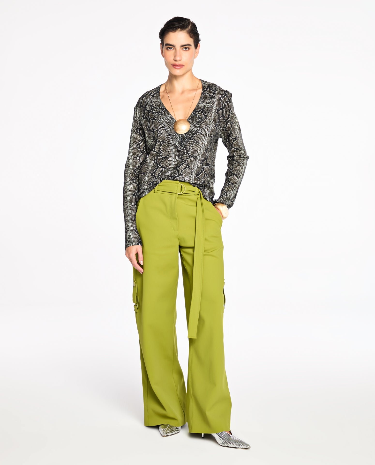 Blusa Lafort Decote V Rebeca Tricot