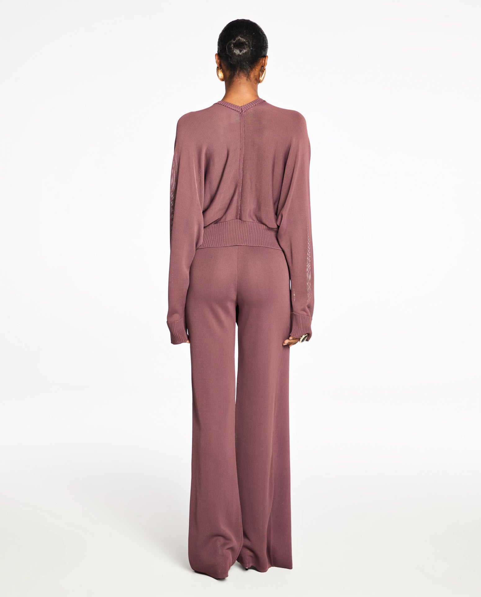 Calça Lafort Com Sobreposição Paloma Tricot