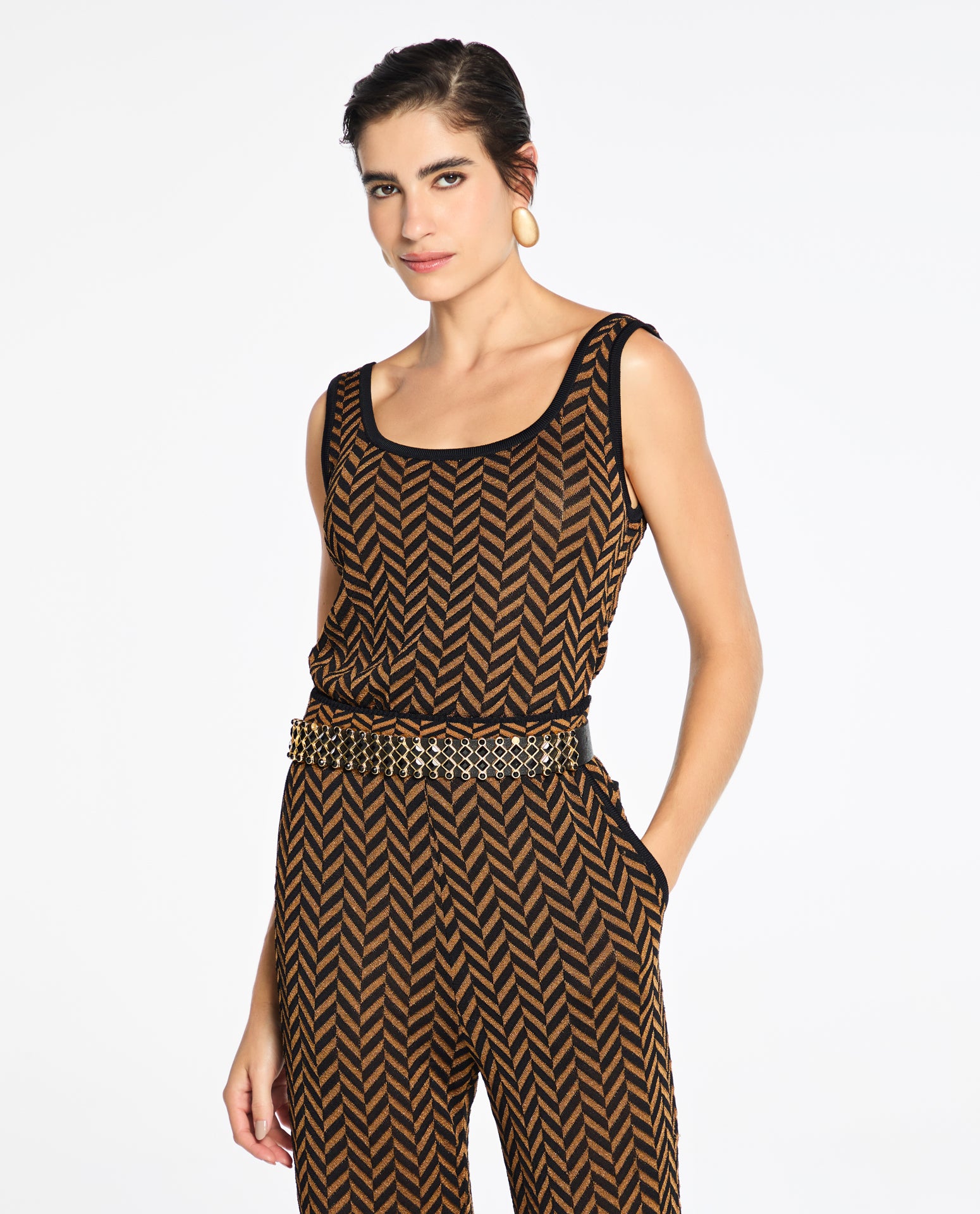 Top Lafort Decote U Jasmin Tricot