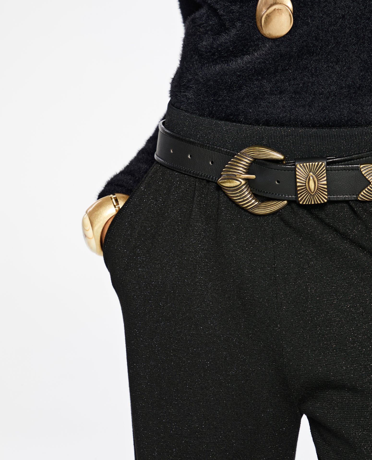 Calça Lafort Com Franzidos Morgana Tricot