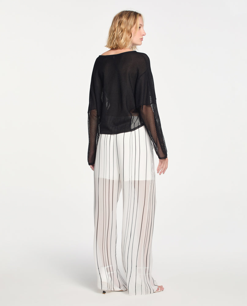 Blusa Lafort Com Recortes Mabele Tricot
