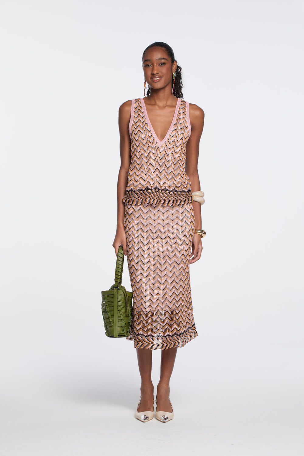 Top Lafort Com Babado Gabriela Tricot