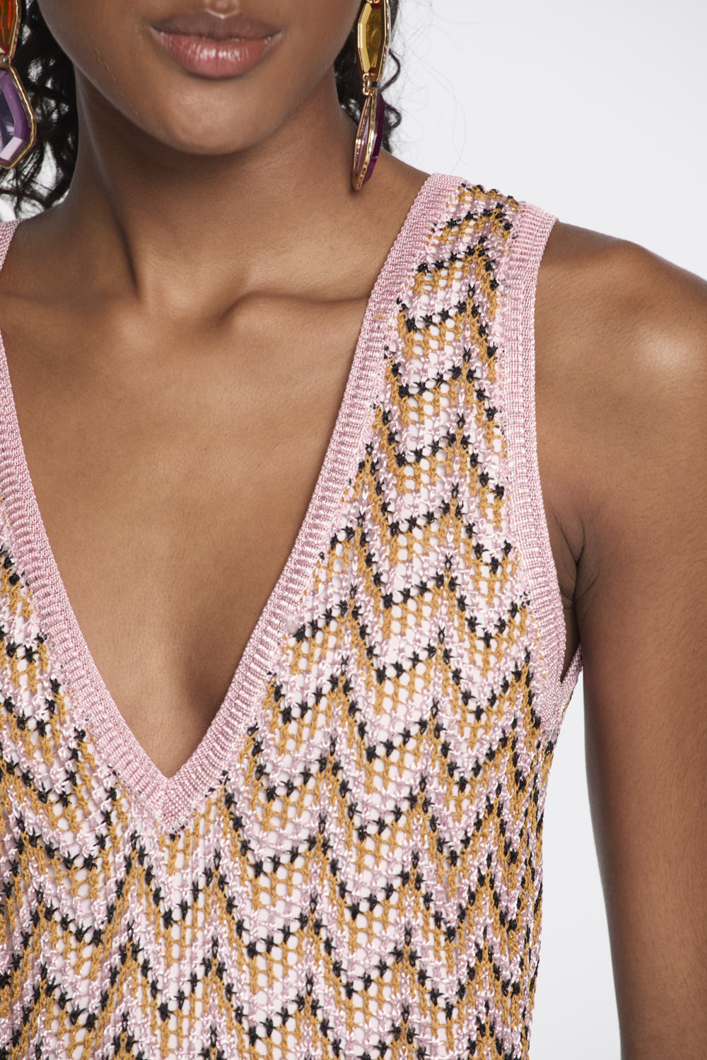 Top Lafort Com Babado Gabriela Tricot