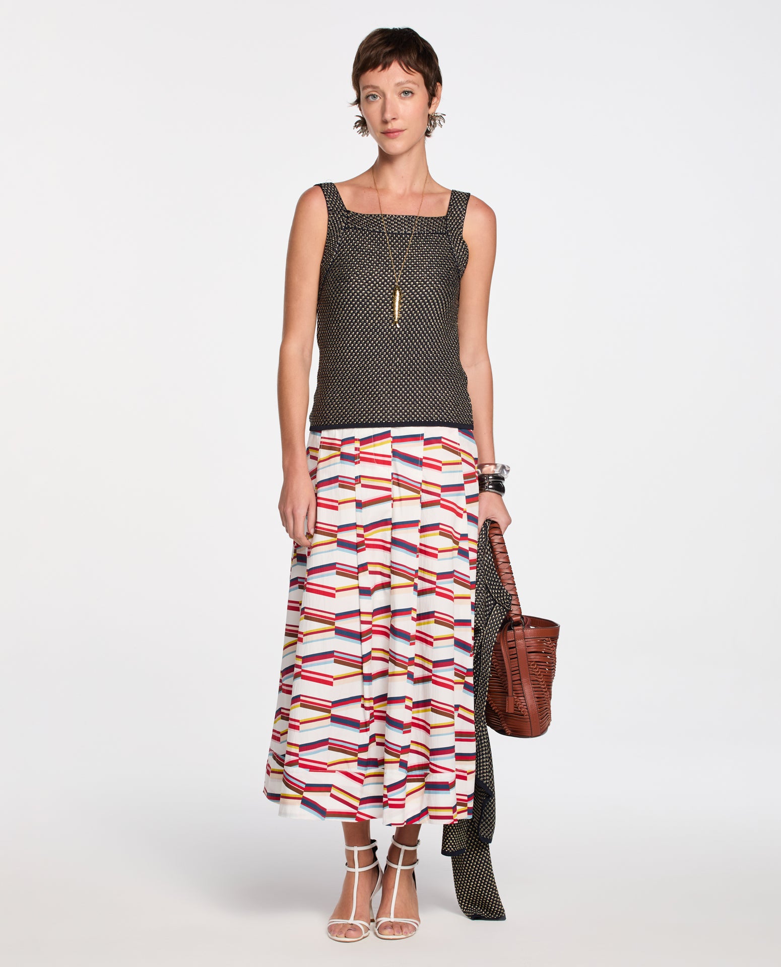 Top Lafort Decote Reto Mariana Tricot