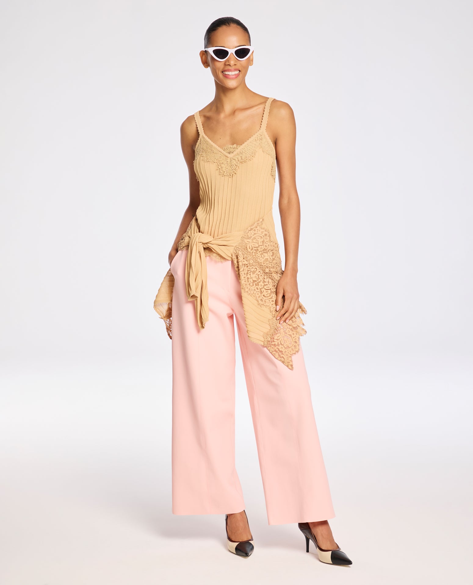 Top Lafort Com Renda Paula Tricot