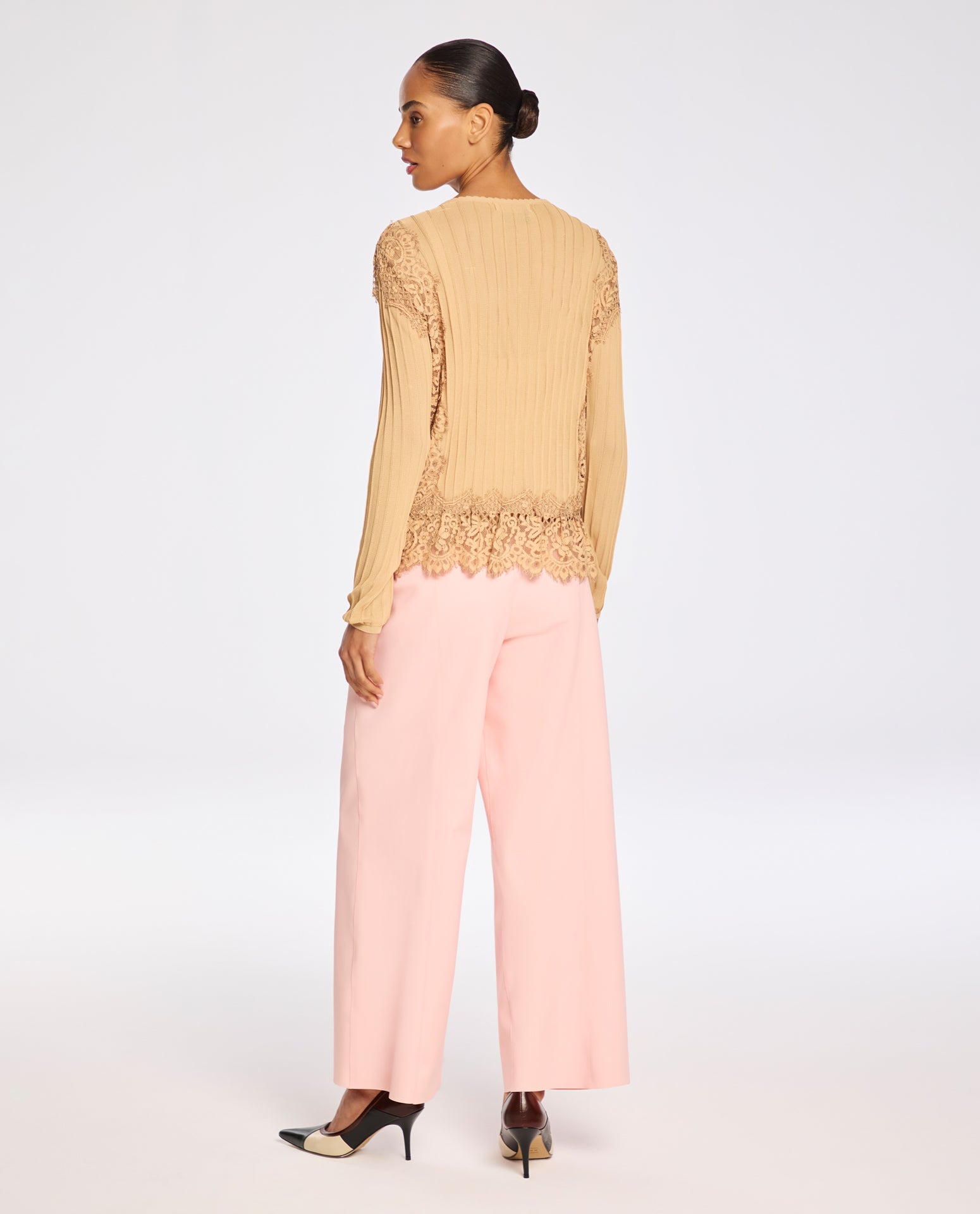 Casaco Lafort Com Renda Paula Tricot