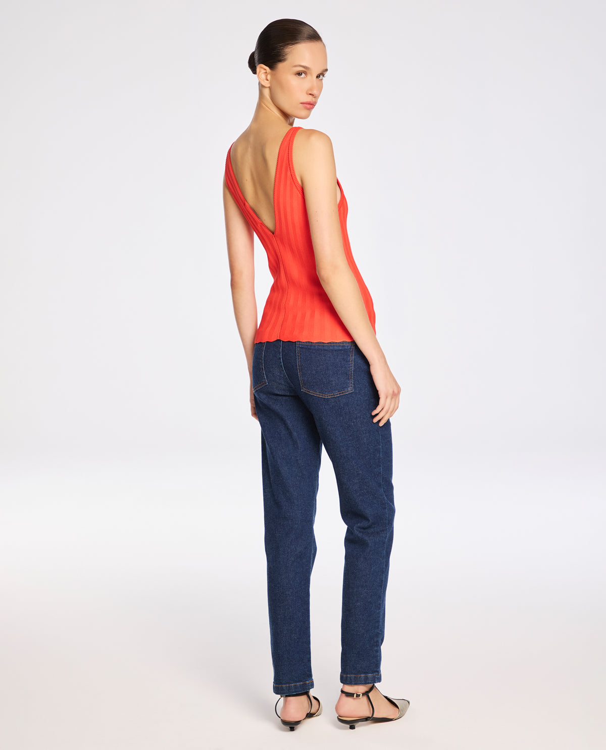 Top Lafort Decote V Évangeline Tricot