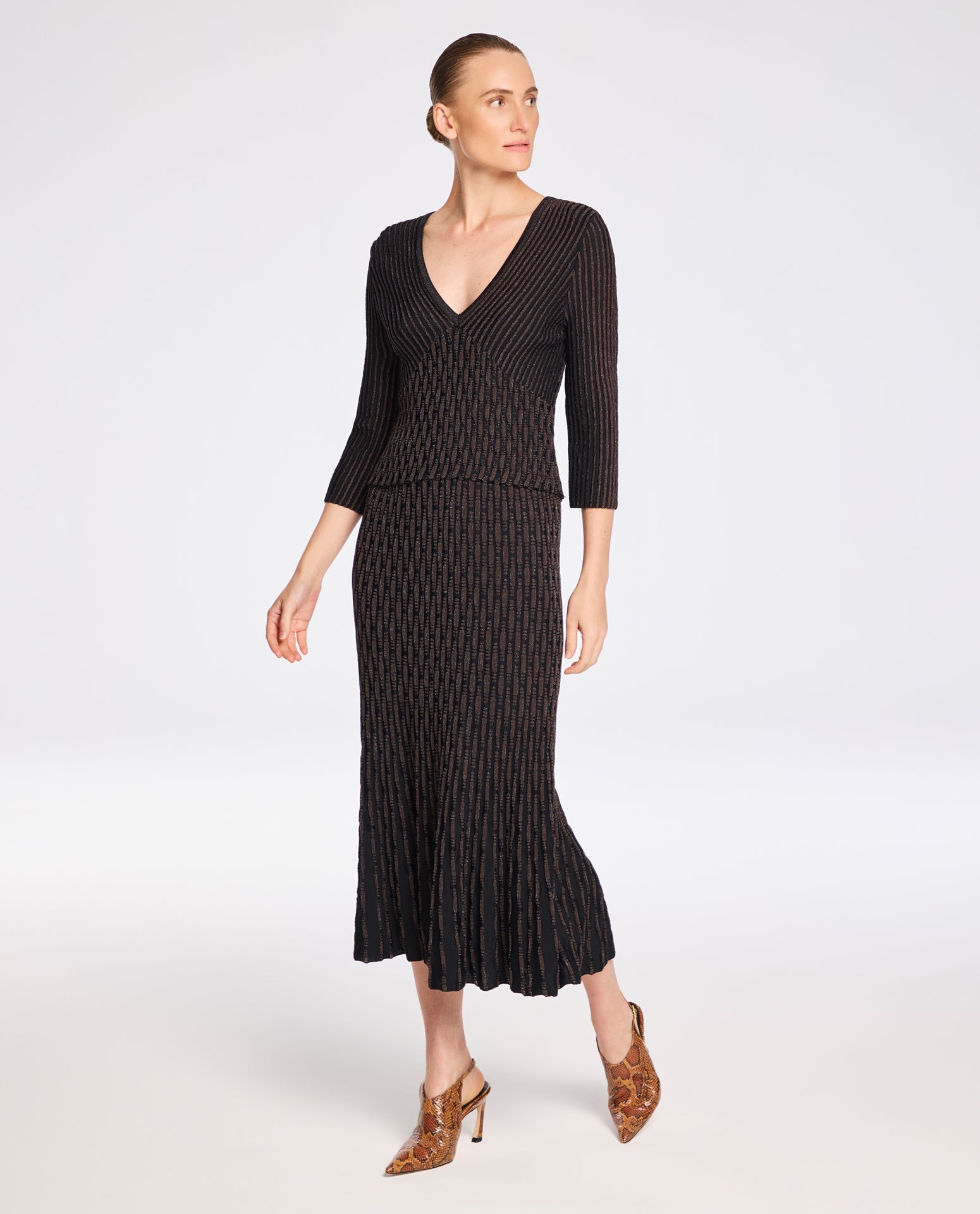 Blusa Lafort Decote V Harper Tricot