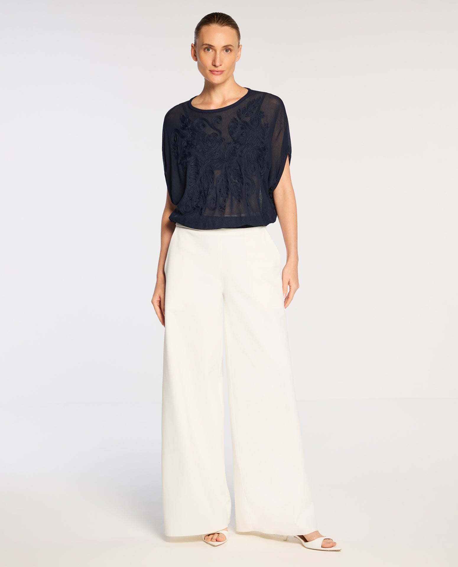Blusa Lafort Com Bordado Anelisa Tricot