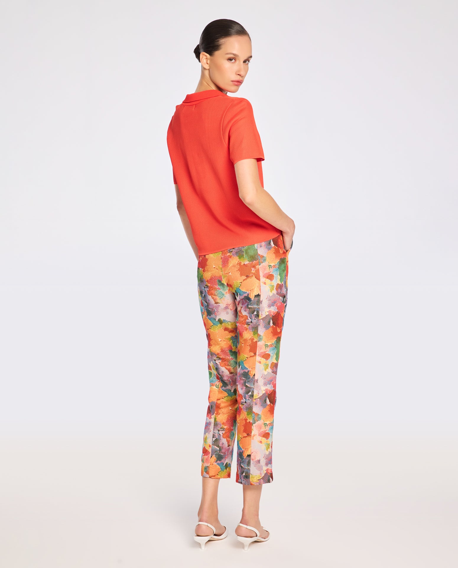 Blusa Lafort Manga Curta Lizzie Tricot