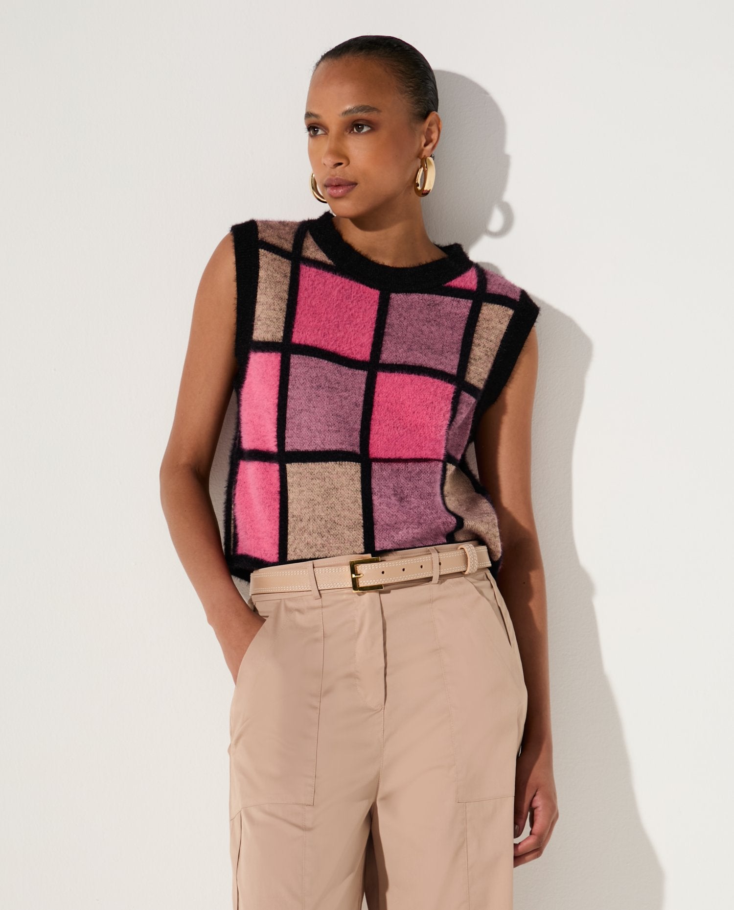 Colete Lafort Curto Monica Tricot