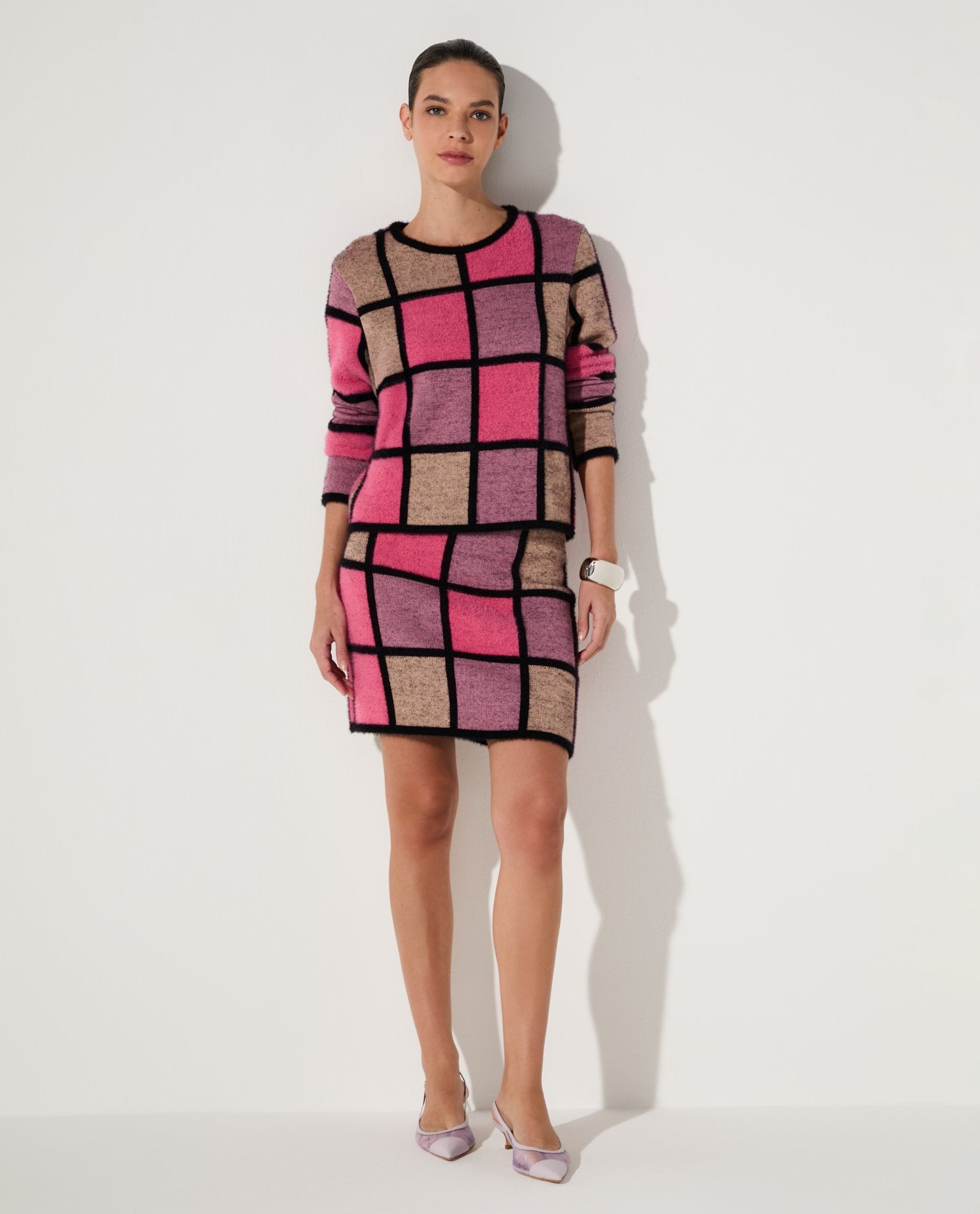 Blusa Lafort Manga Longa Monica Tricot