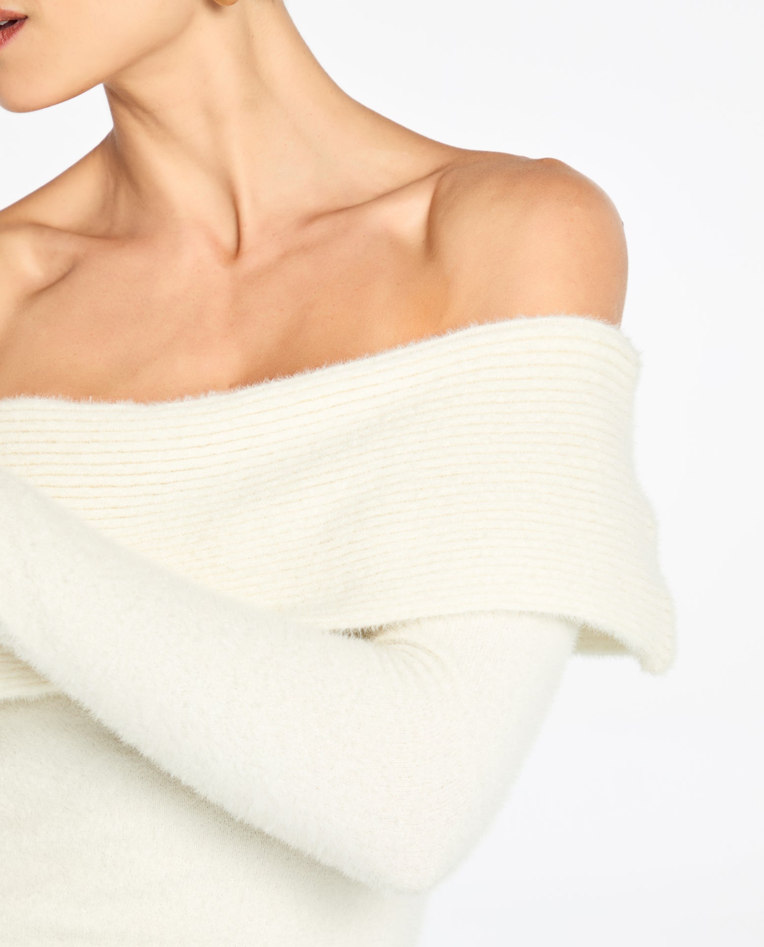 Blusa Lafort Ombro A Ombro Verônica Tricot