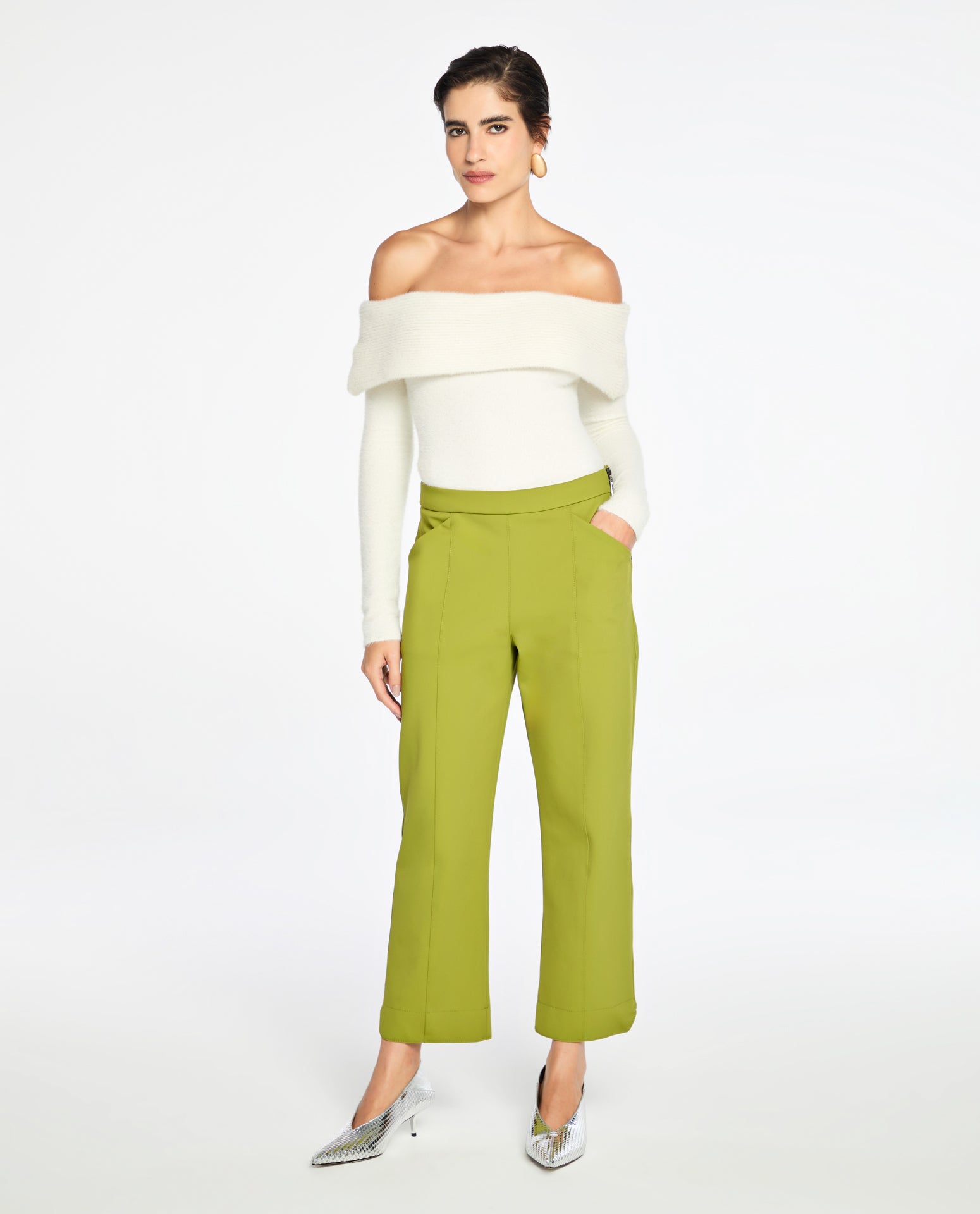 Blusa Lafort Ombro A Ombro Verônica Tricot