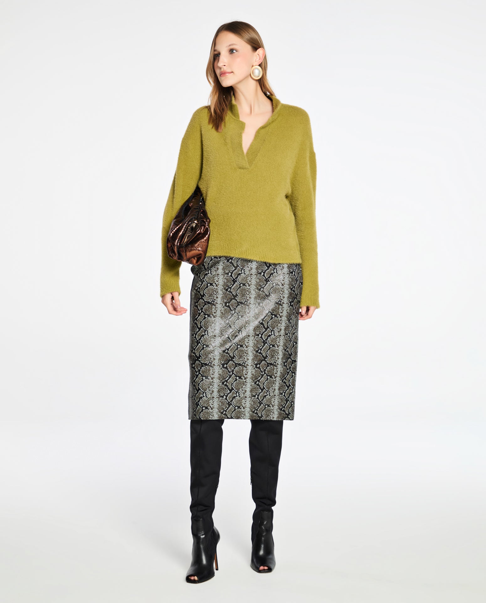 Blusa Lafort Com Gola Georgina Tricot