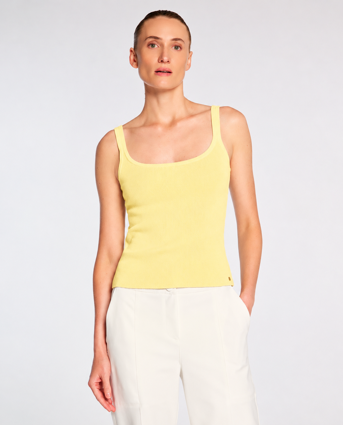 Top Lafort Com Alças Eloá Tricot
