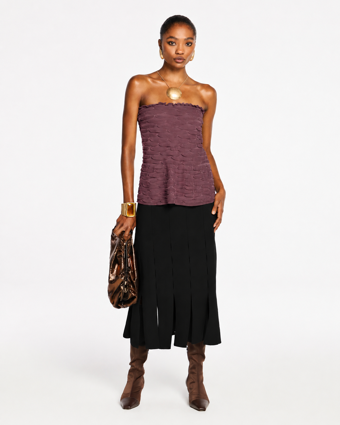 Saia Lafort Midi Victória Tricot