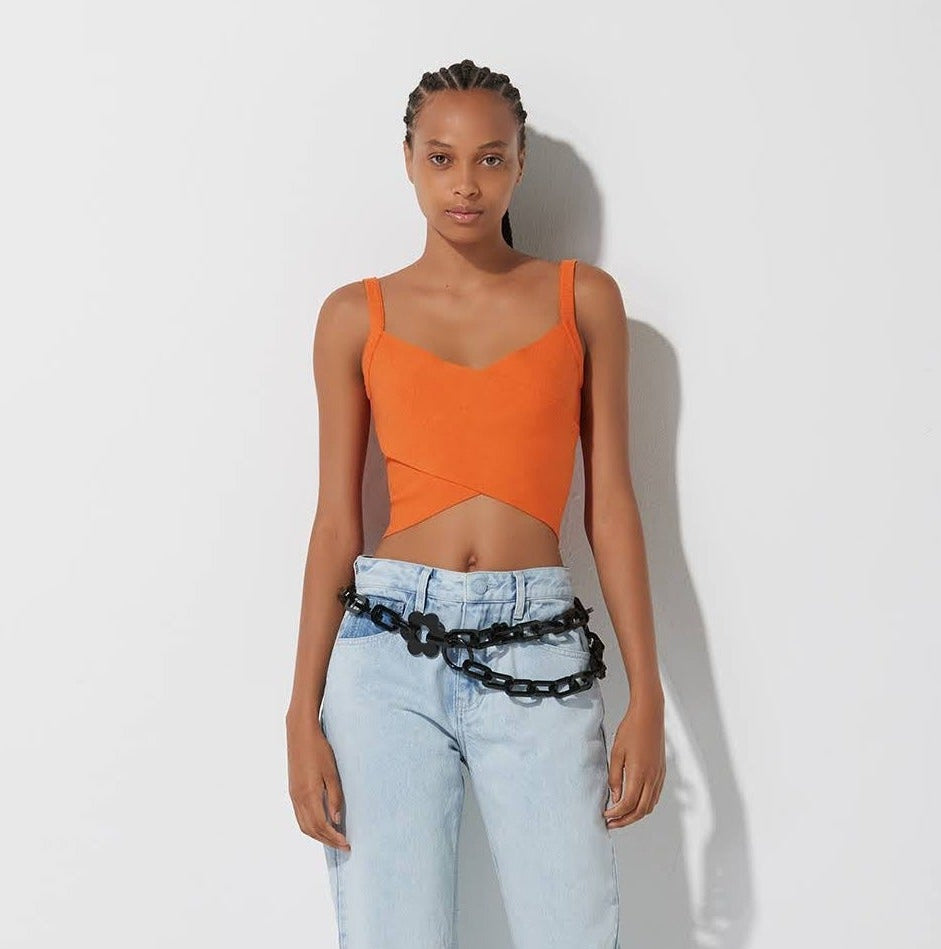 Top Lafort Cropped Fabiola Tricot