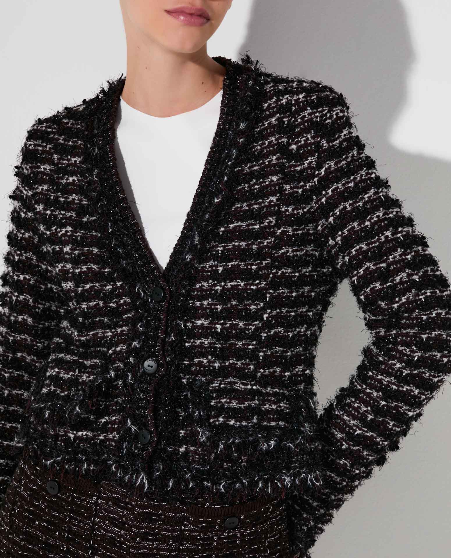 Casaco Lafort Decote V Paola Tricot