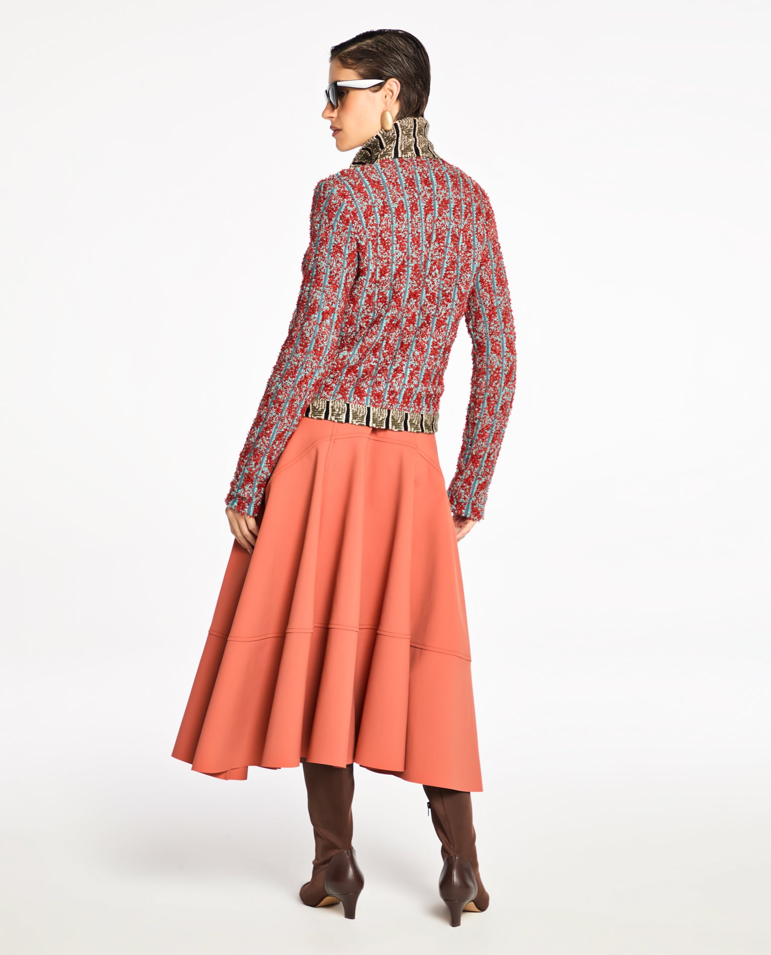 Casaco Com Gola Ligia Tricot