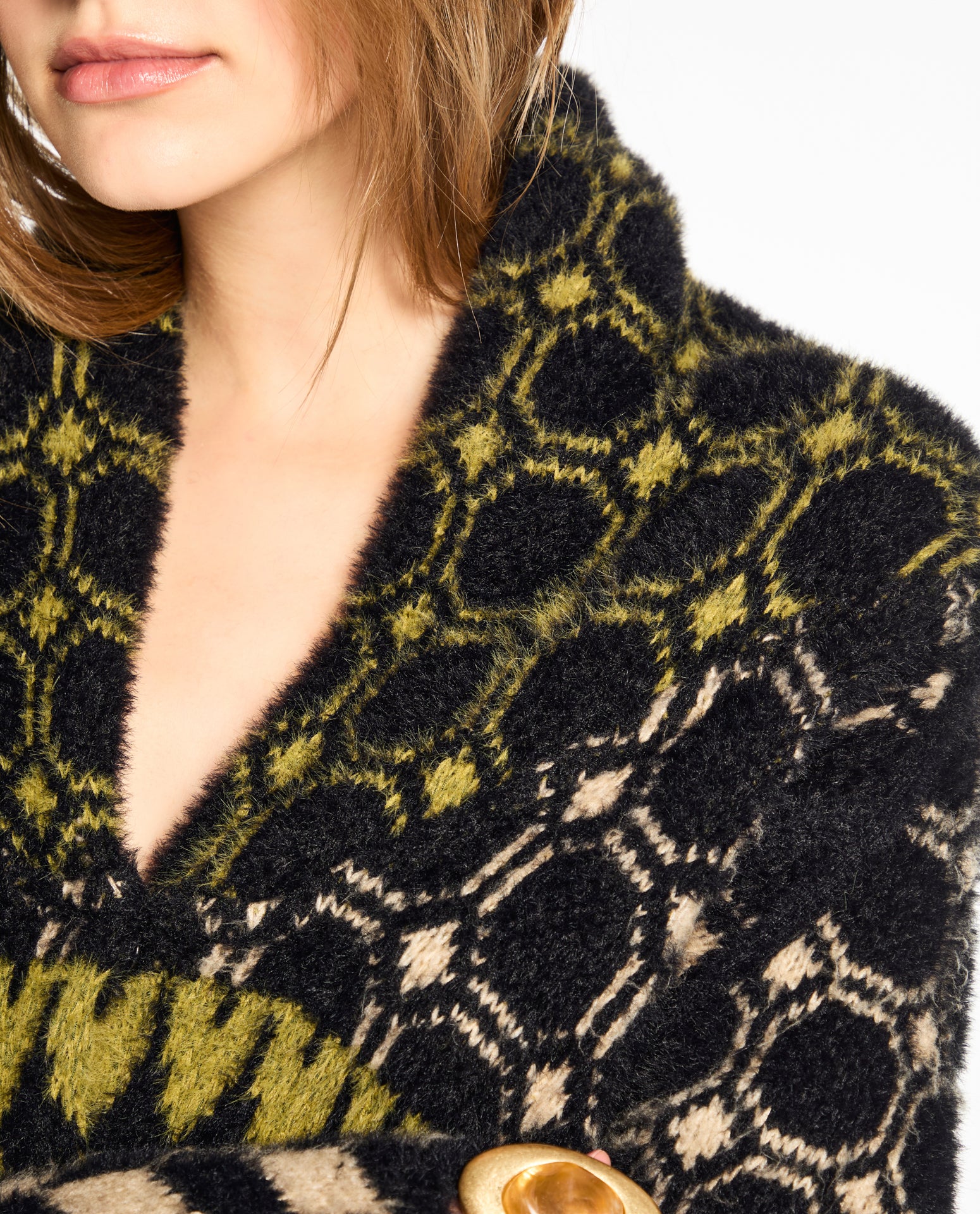 Casaco Amplo Savanah Tricot