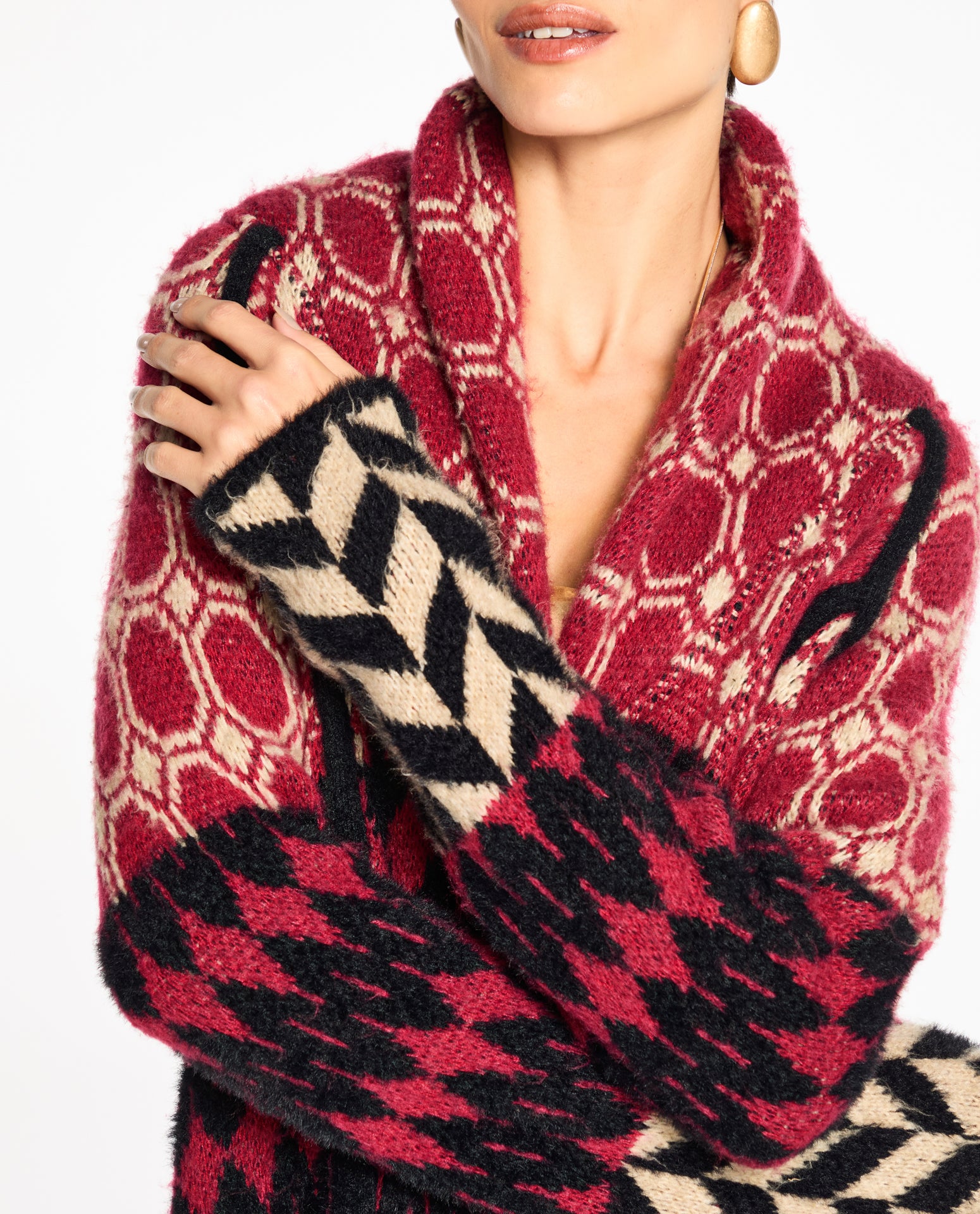 Casaco Lafort Amplo Savanah Tricot