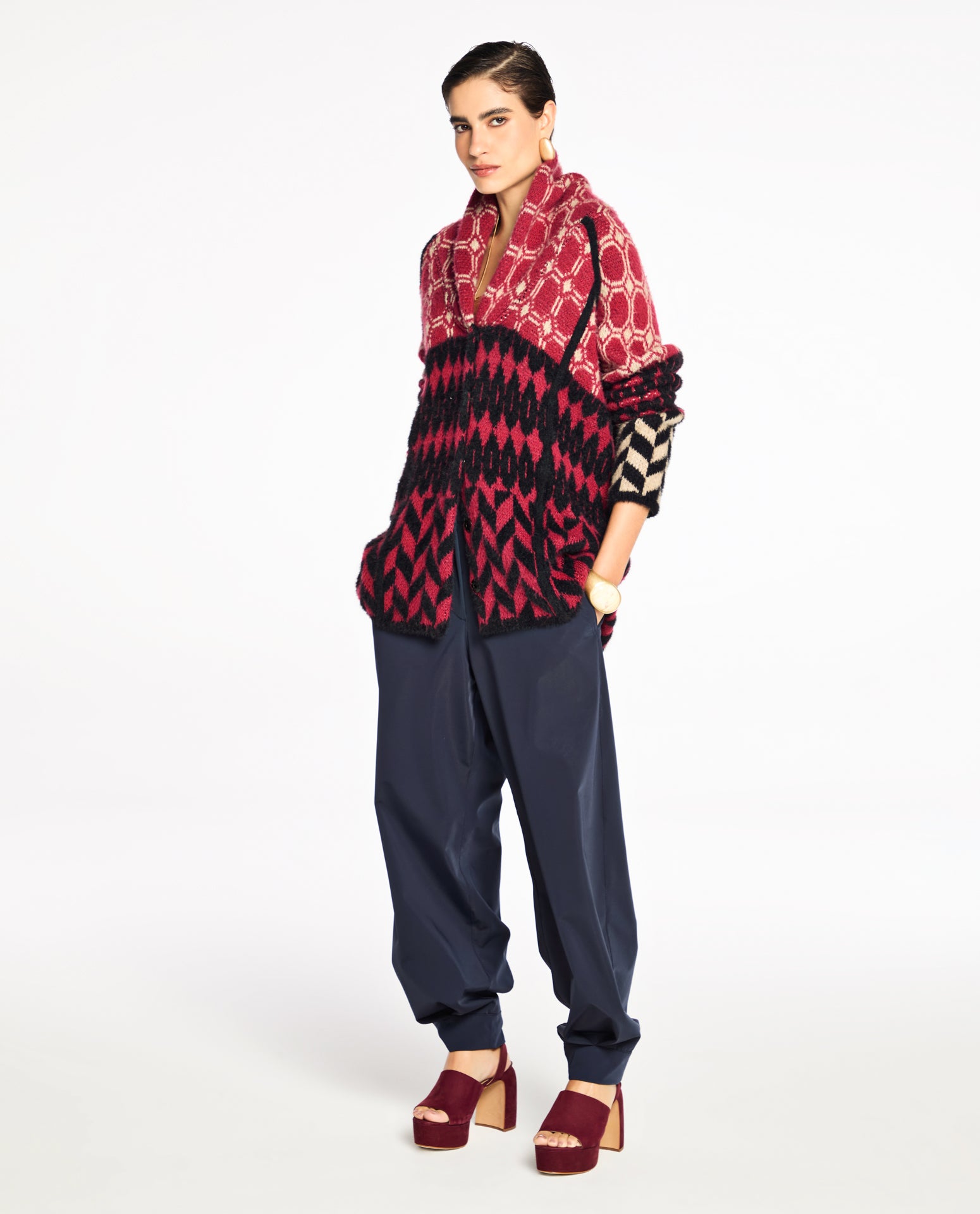 Casaco Lafort Amplo Savanah Tricot