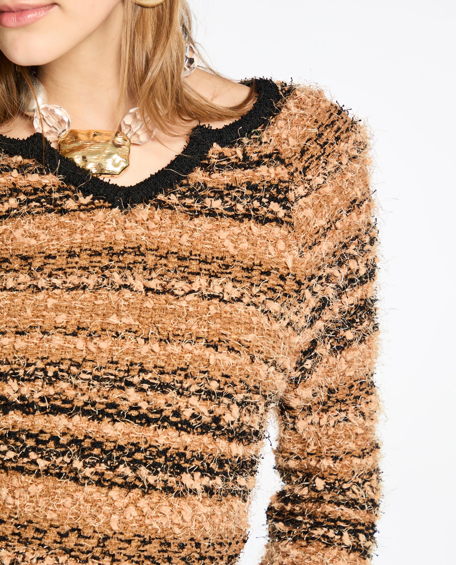 Blusa Lafort Manga Longa Anelise Tricot