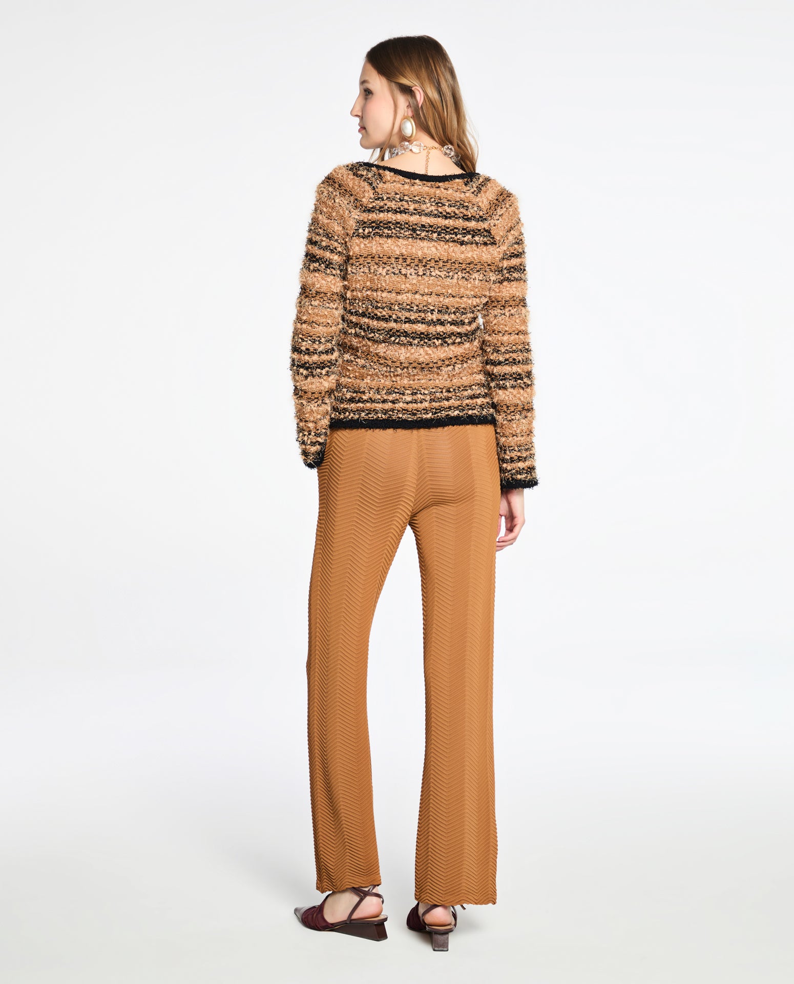 Blusa Lafort Manga Longa Anelise Tricot