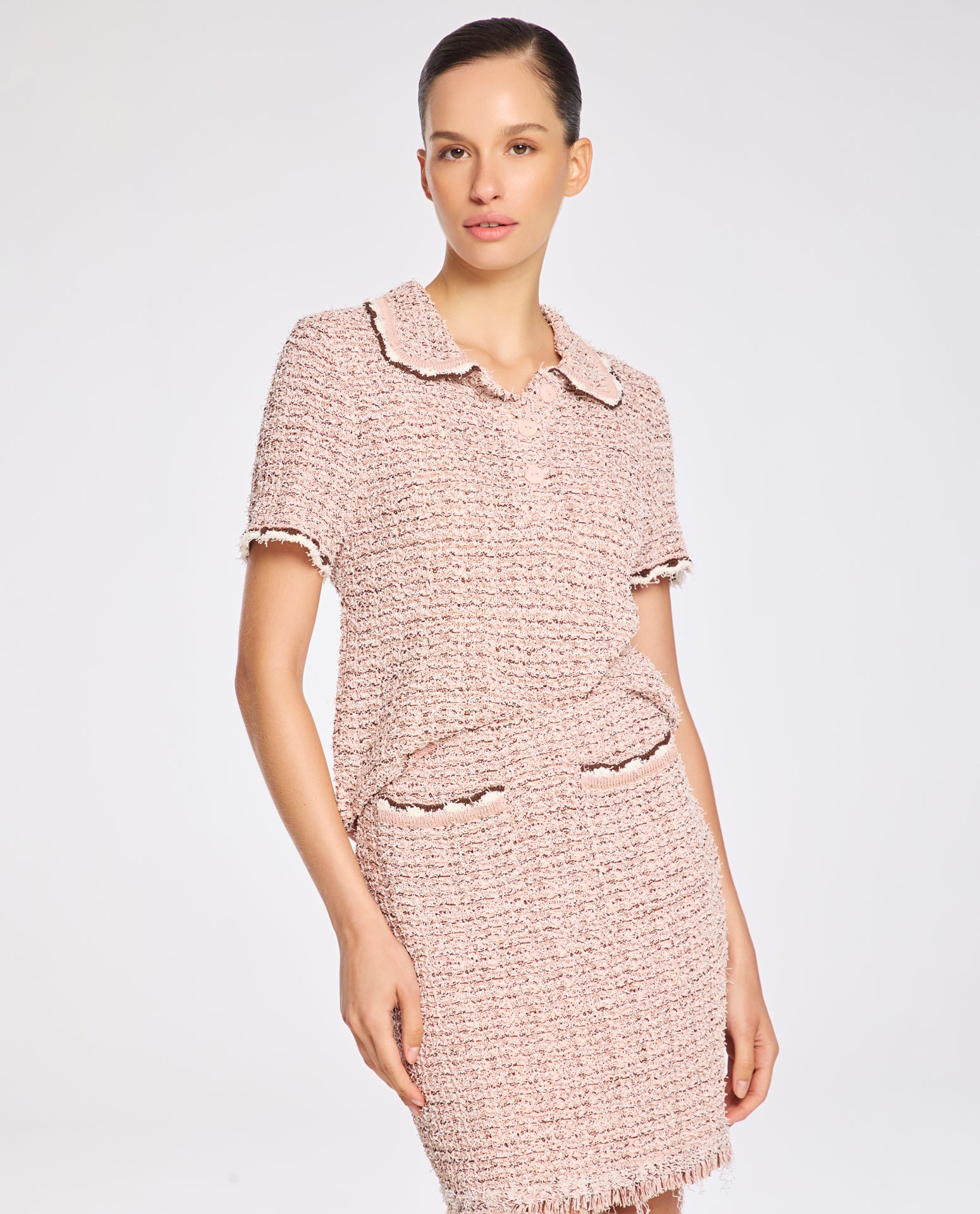 Blusa Lafort Gola Polo Daphne Tricot